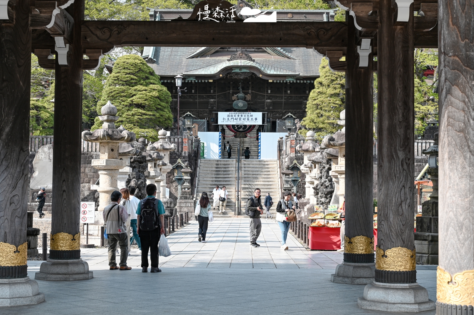 日本千葉縣 成田山新勝寺 總門