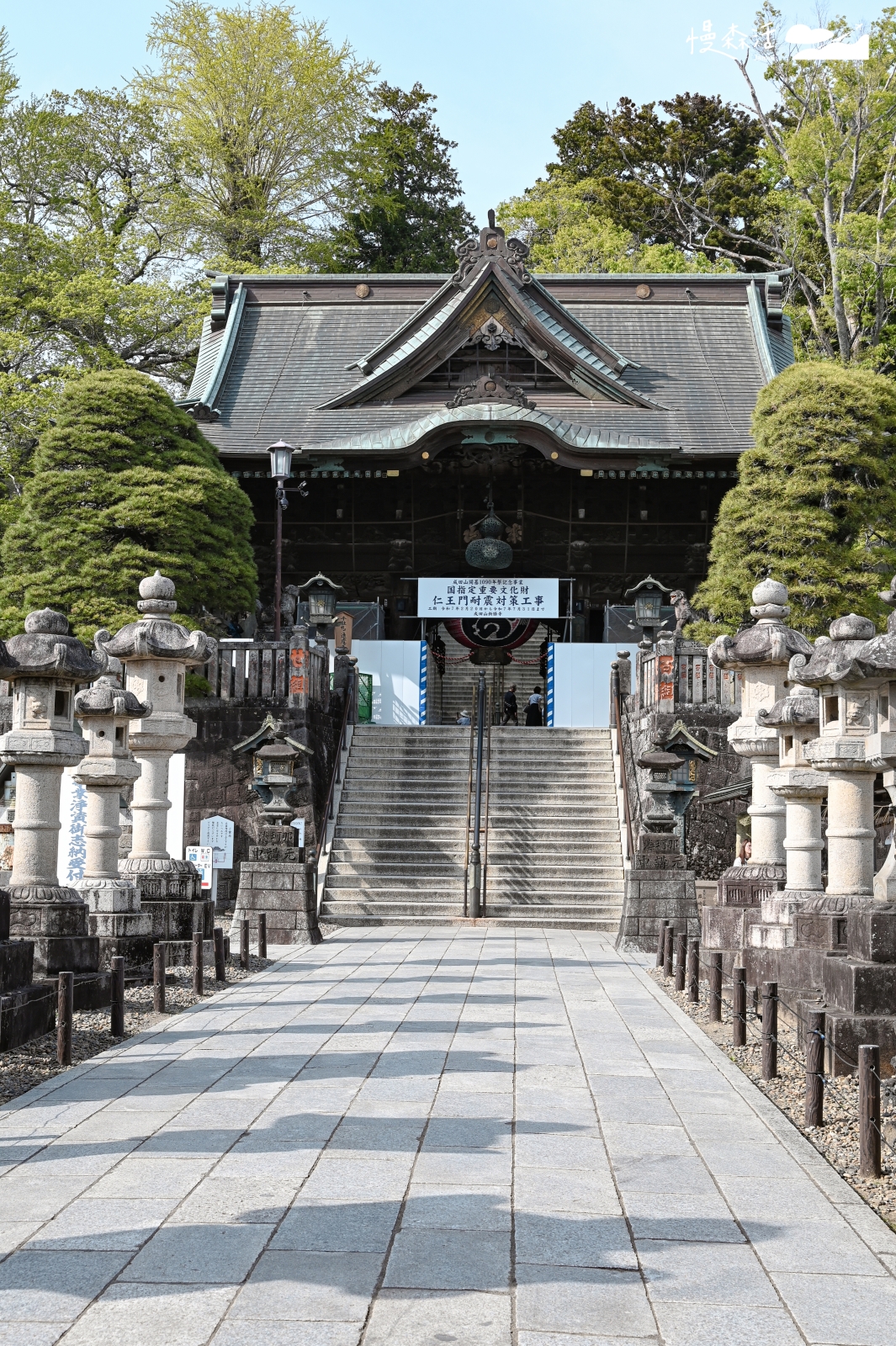 日本千葉縣 成田山新勝寺 仁王門