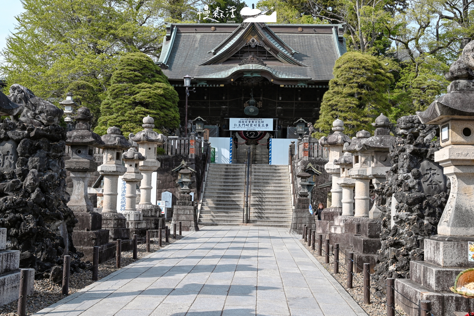 日本千葉縣 成田山新勝寺 仁王門