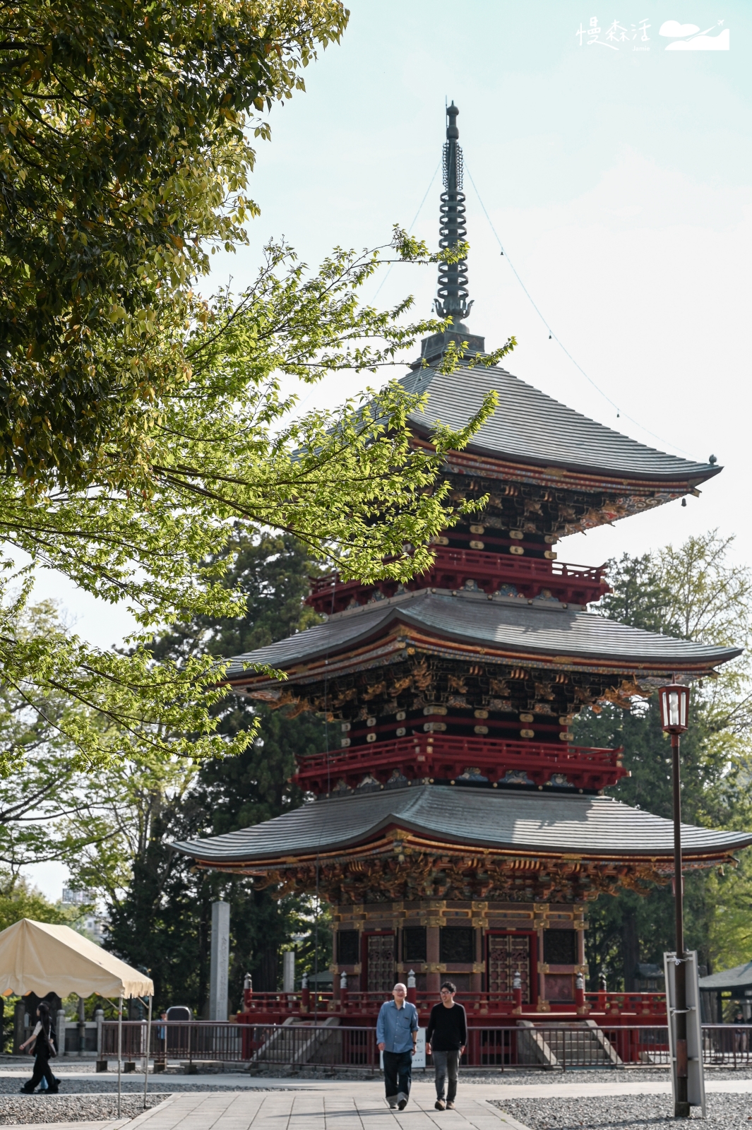 日本千葉縣 成田山新勝寺 三重塔