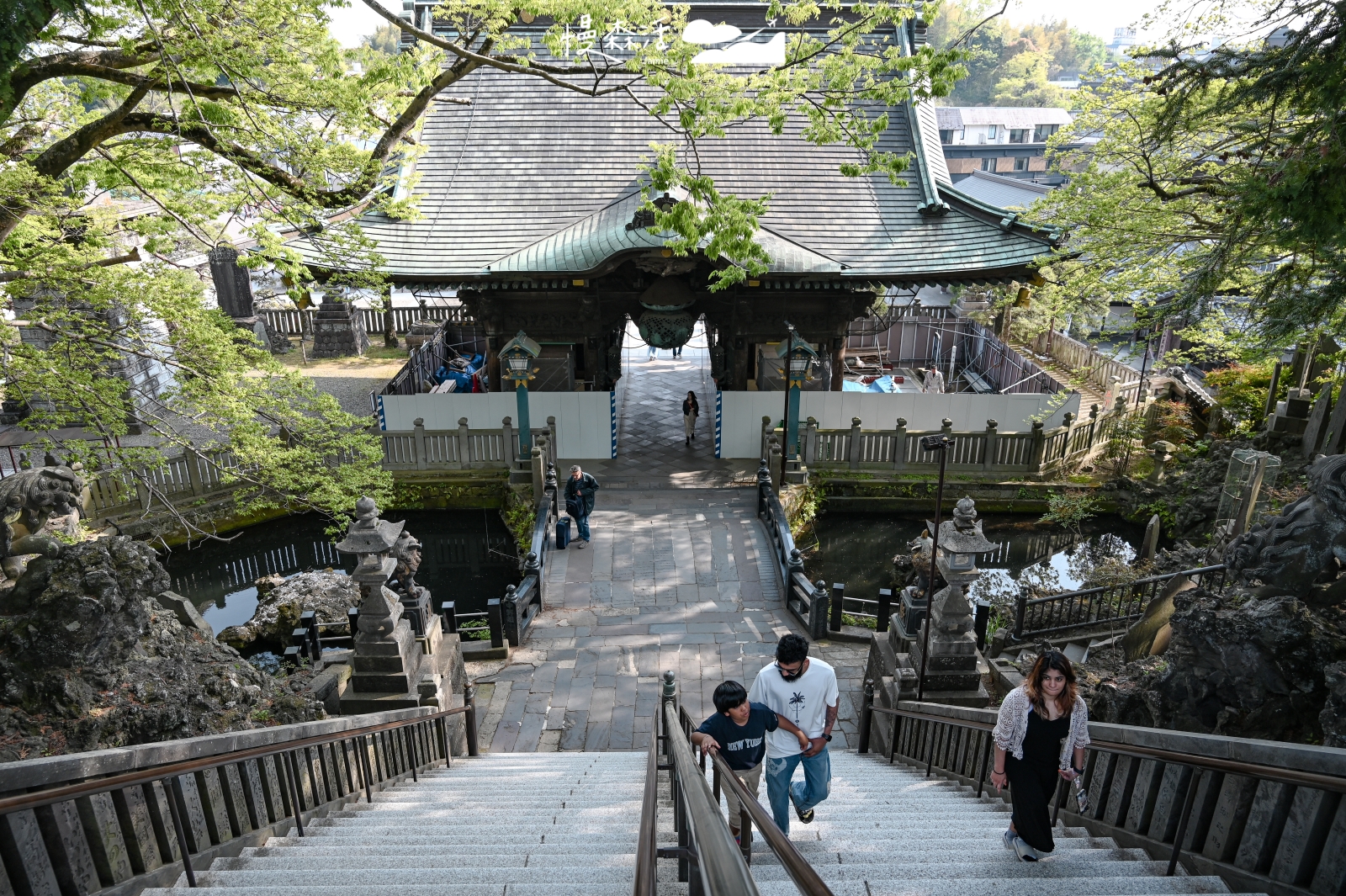 日本千葉縣 成田山新勝寺 仁王門