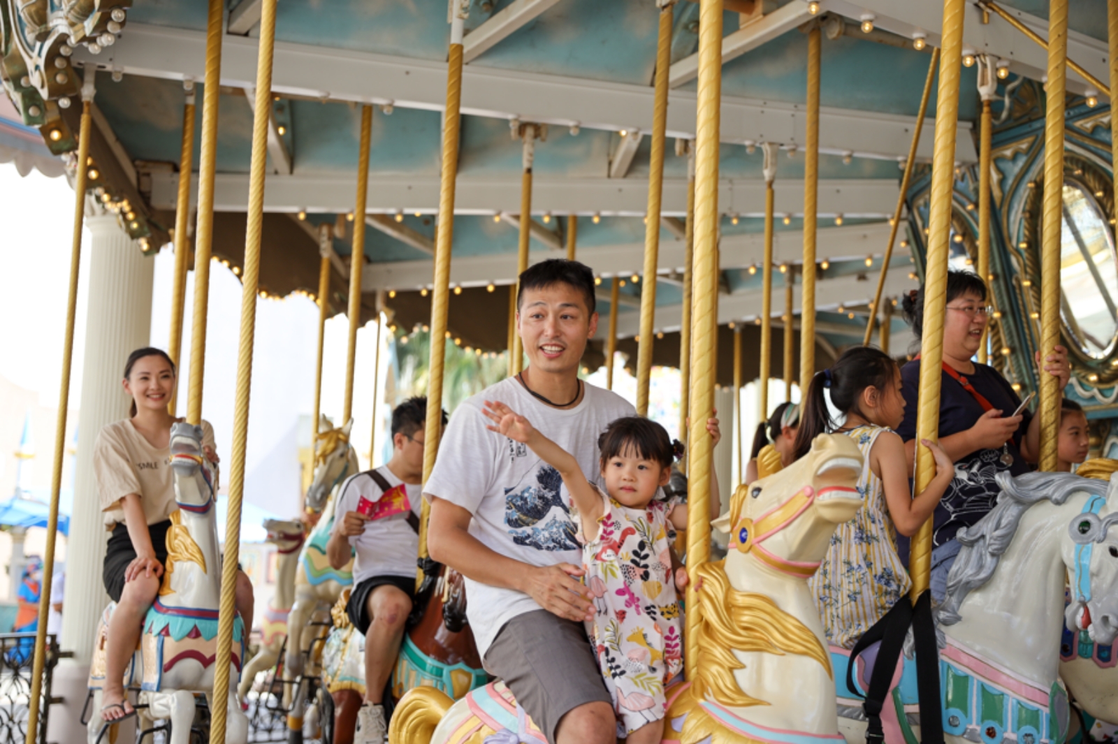 新竹六福村主題遊樂園 旋轉木馬