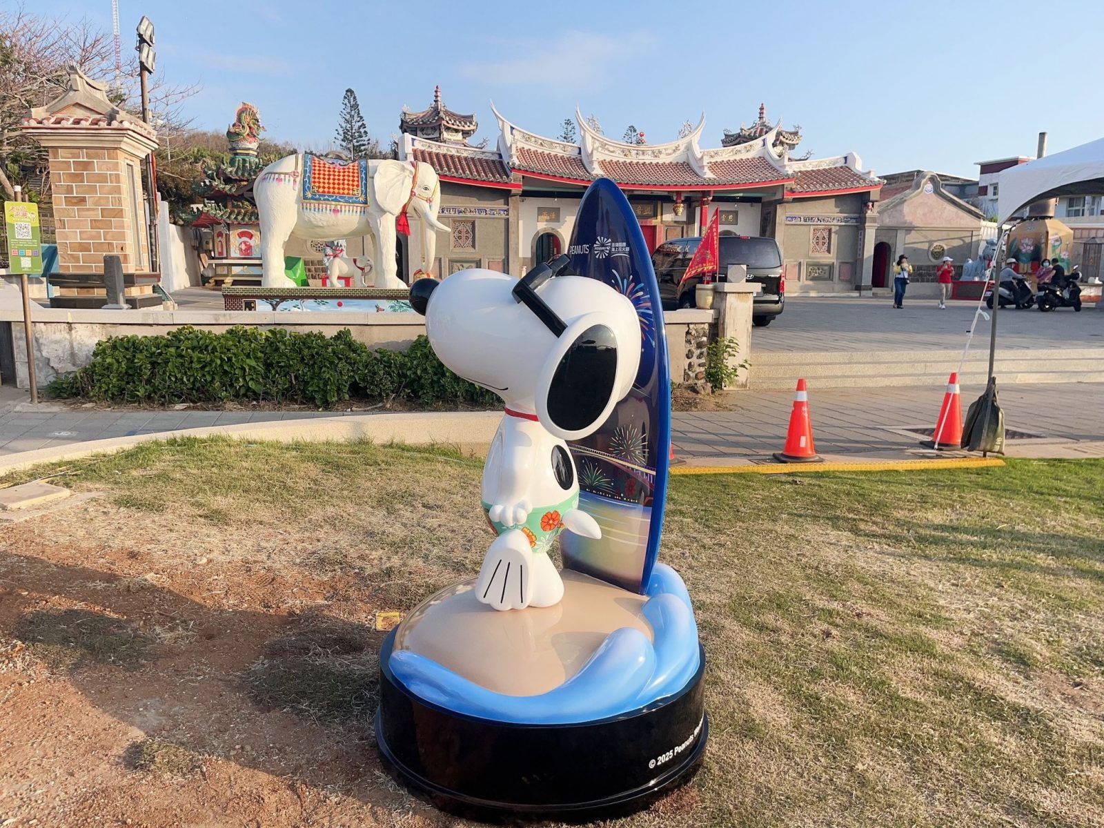 2025澎湖國際海上花火節 史努比裝置