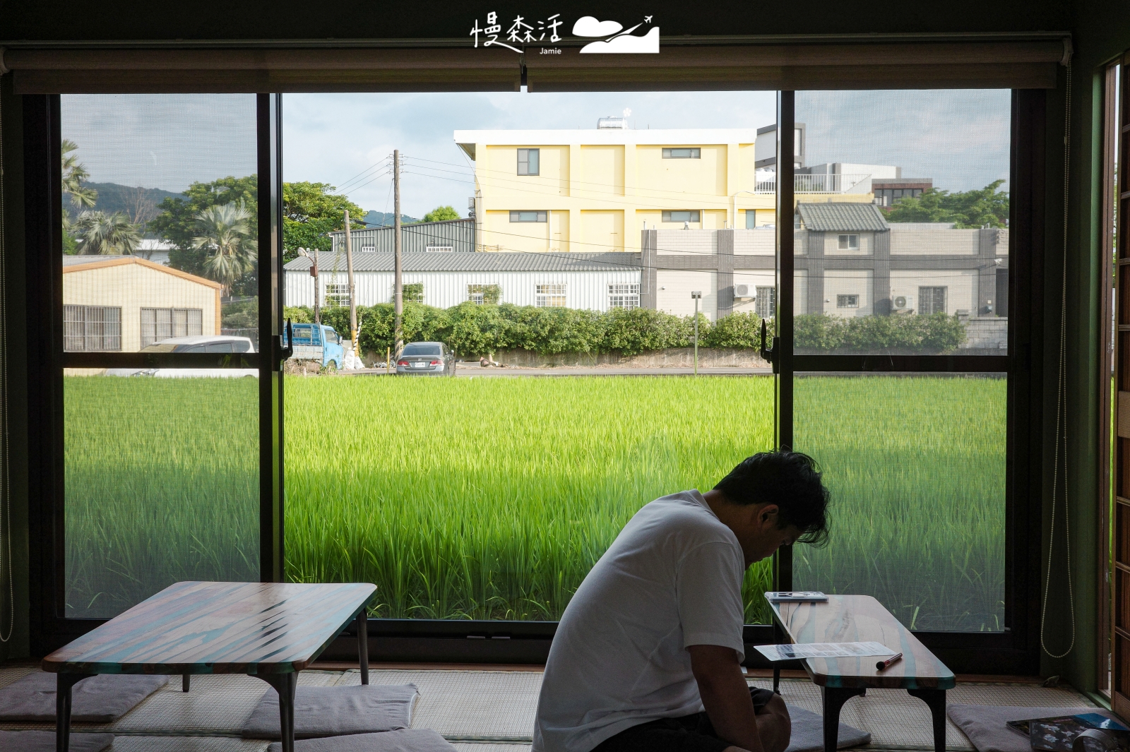 苗栗公館鄉 食茶屋茶藝館室內塌塌米座位