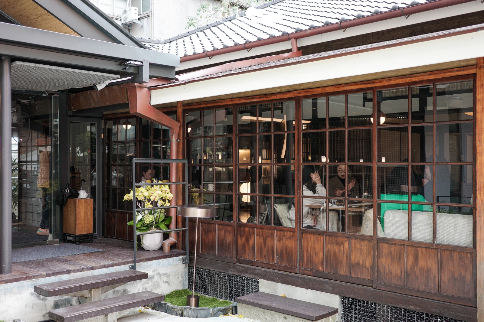 台北市中正區 輝室 pān-toh餐廳 百年建築外觀