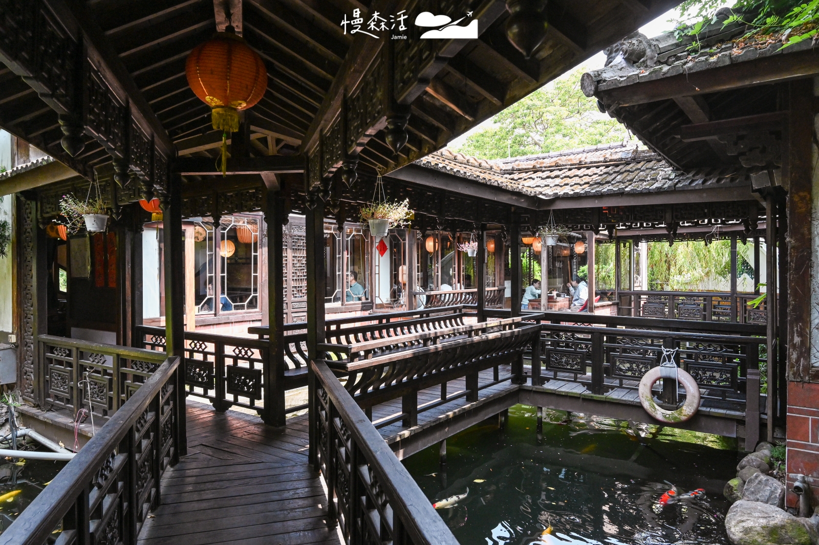 桃園室內約會景點 友竹居茶藝館