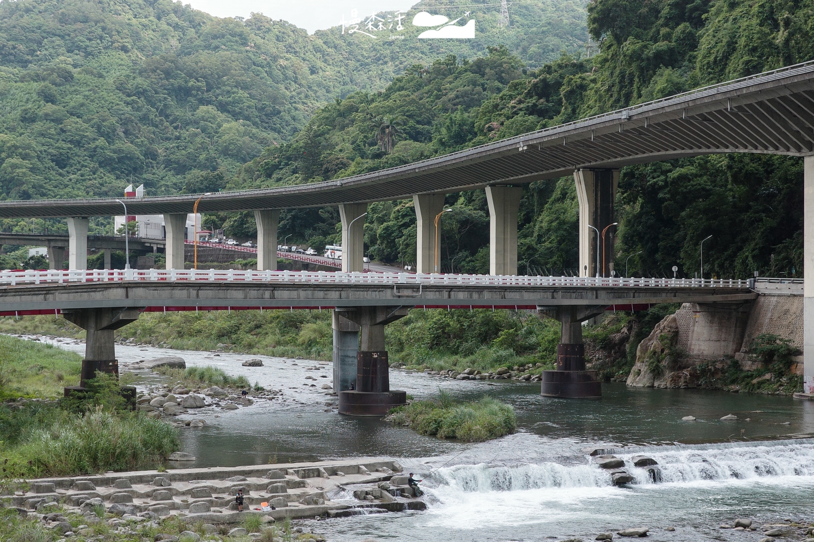 苗栗縣公館鄉 後龍溪國光橋