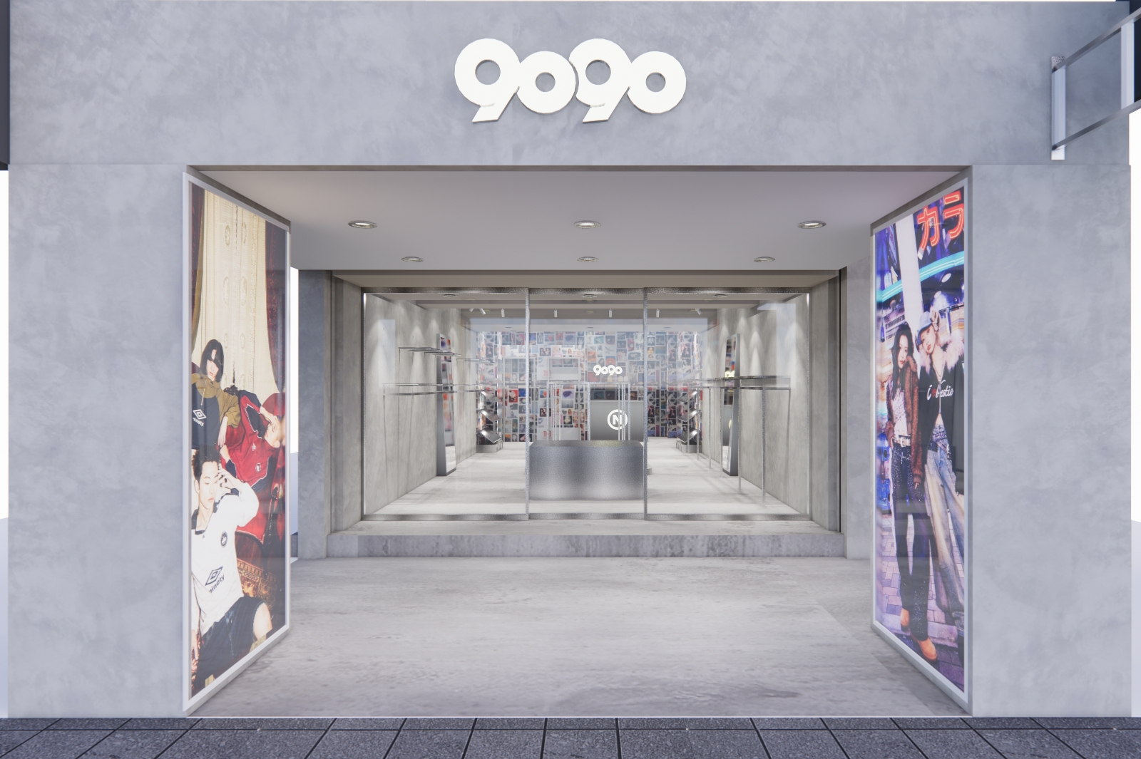 日本潮牌9090 台北中山旗艦店門市