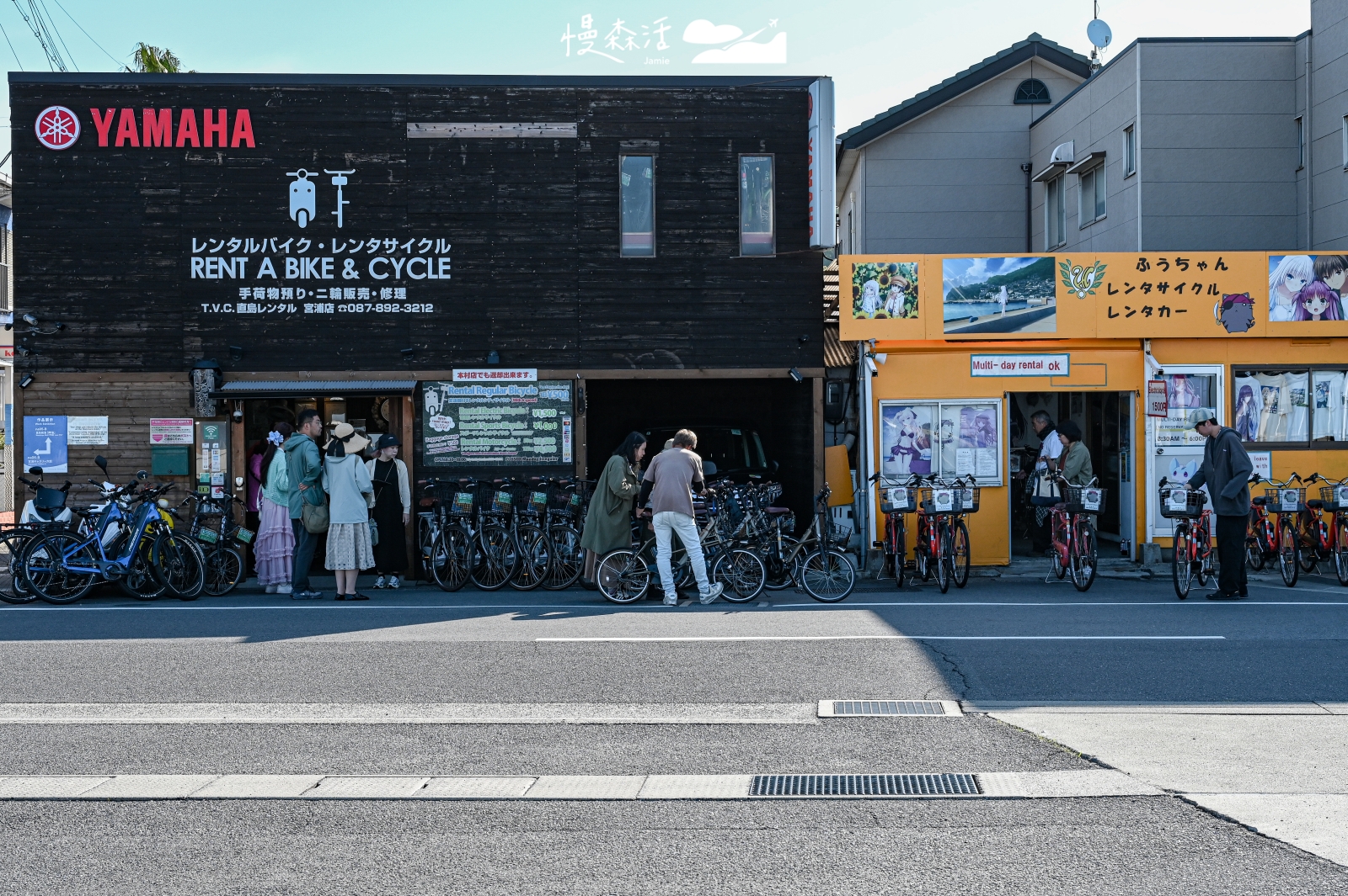 日本瀨戶內國際藝術祭2025 直島腳踏車租借站
