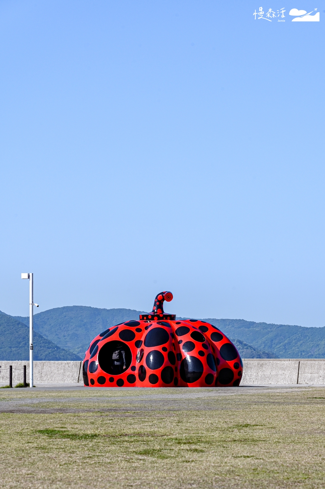 瀨戶內國際藝術祭2025 日本直島赤南瓜 赤かぼちゃ作品