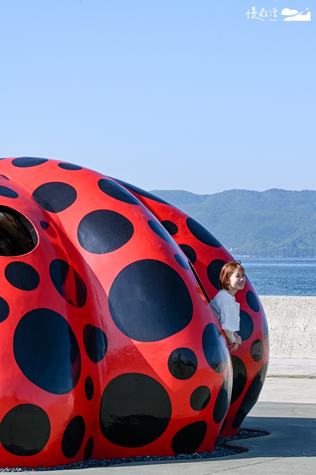 瀨戶內國際藝術祭2025 日本直島赤南瓜 赤かぼちゃ作品