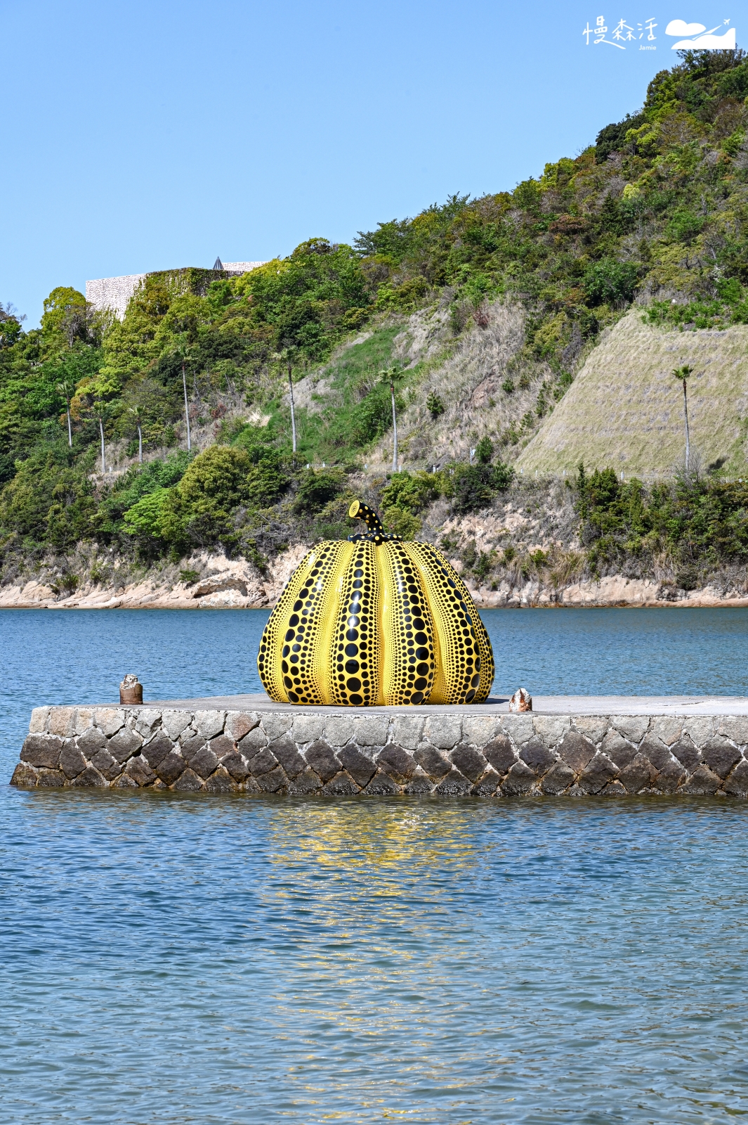 瀨戶內國際藝術祭2025 日本直島黃かぼちゃ作品