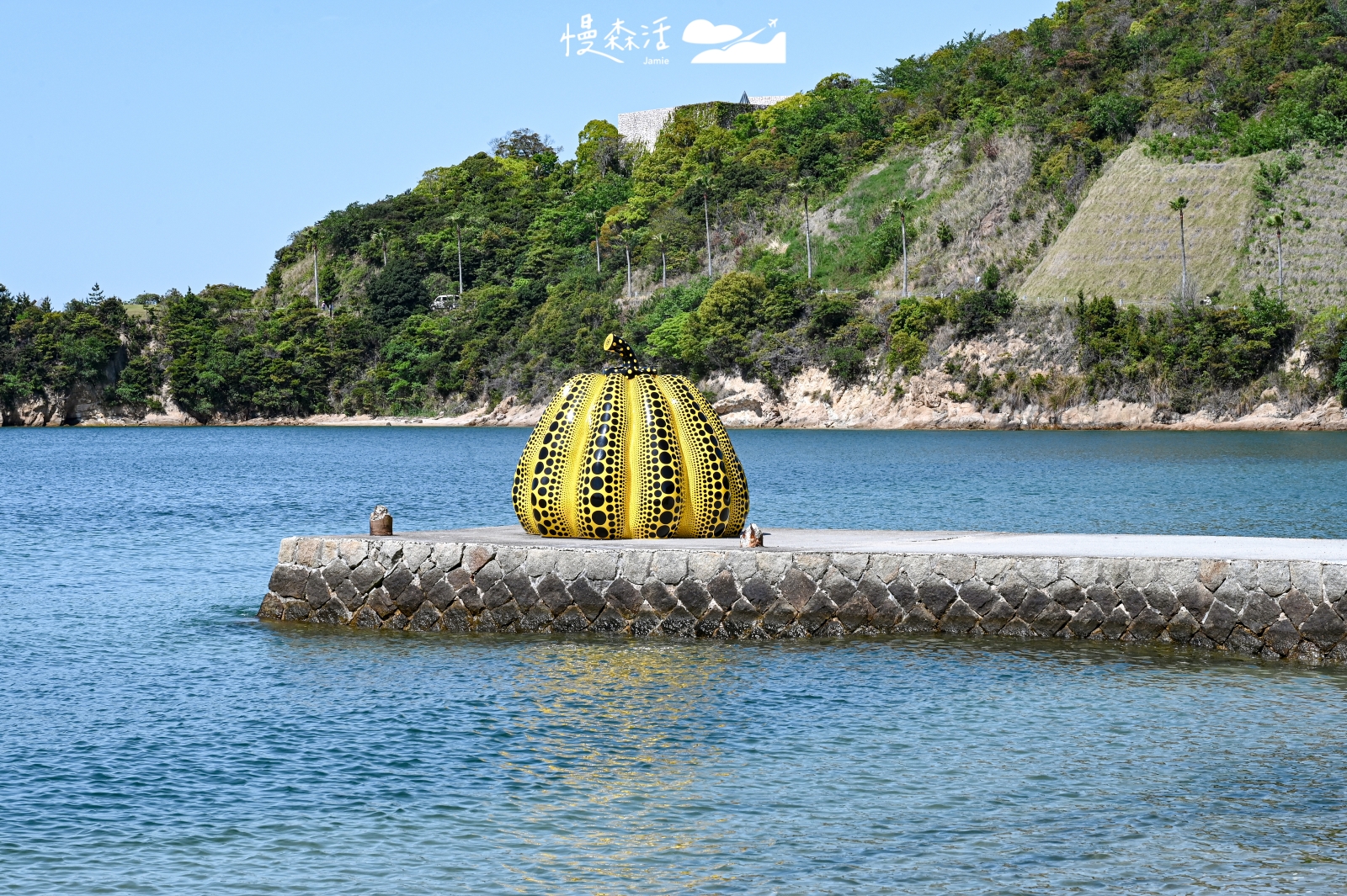 瀨戶內國際藝術祭2025 日本直島黃かぼちゃ作品