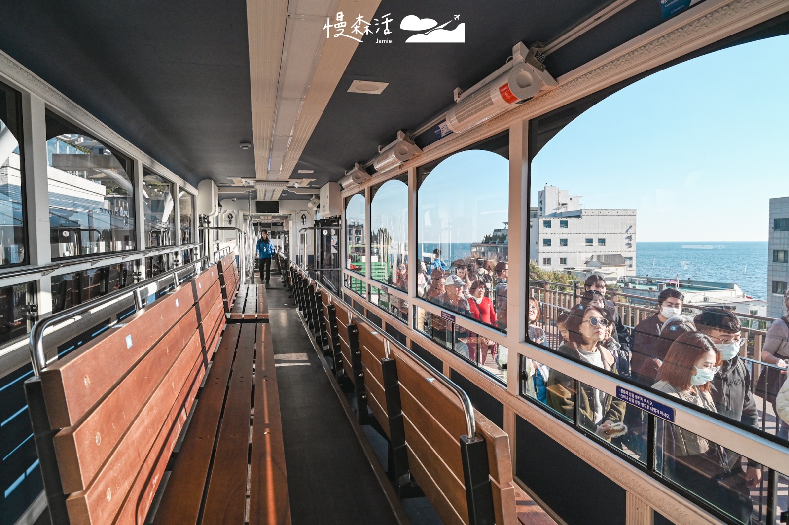 釜山PASS免費熱門景點|海雲台濱海列車