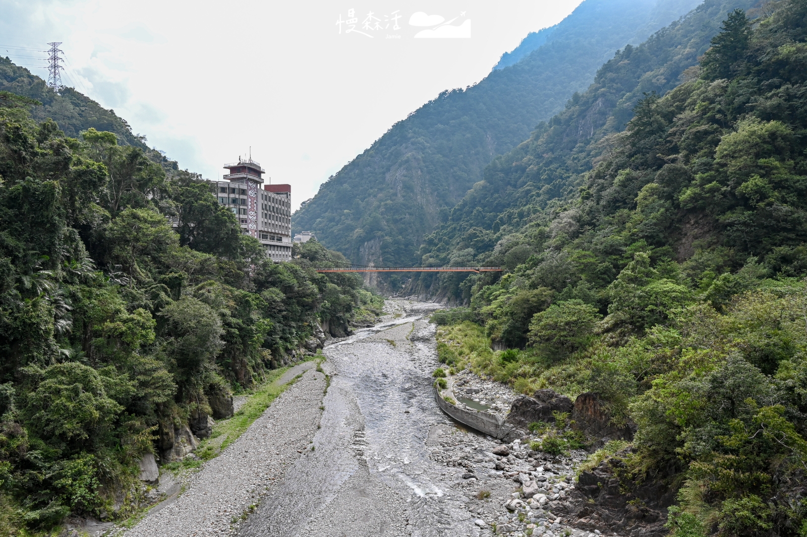 台中市和平區 谷關山谷風景
