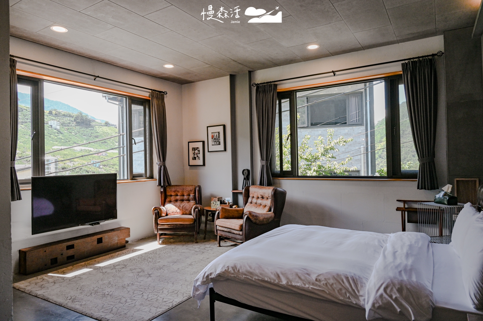 台中和平區住宿|屋頂上的天空