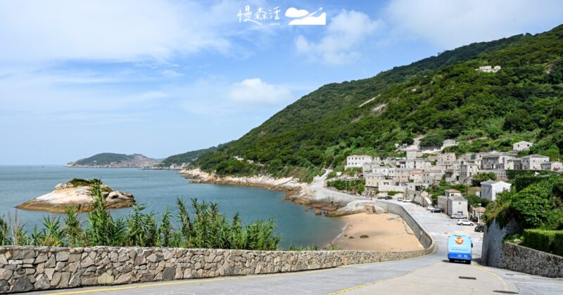 馬祖北竿「芹壁村」石砌閩東建築，以咖啡調味海灣風情