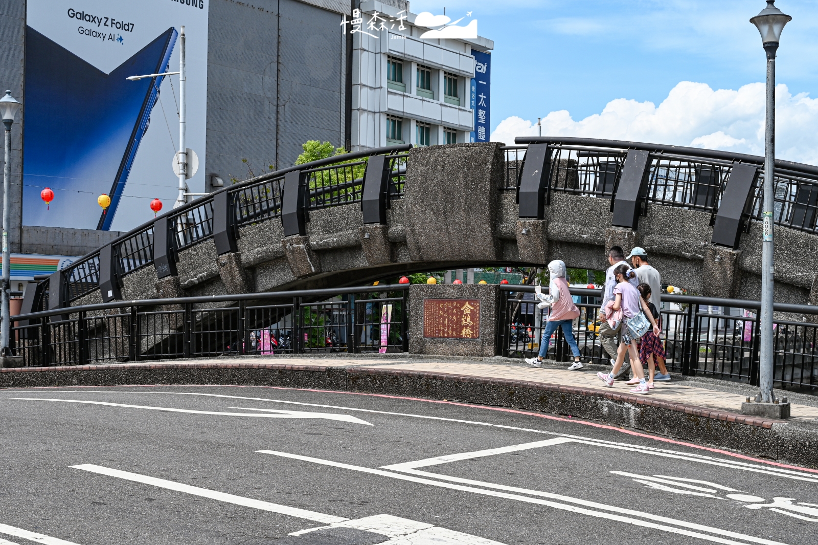 基隆市仁愛區 田寮河畔金雞橋