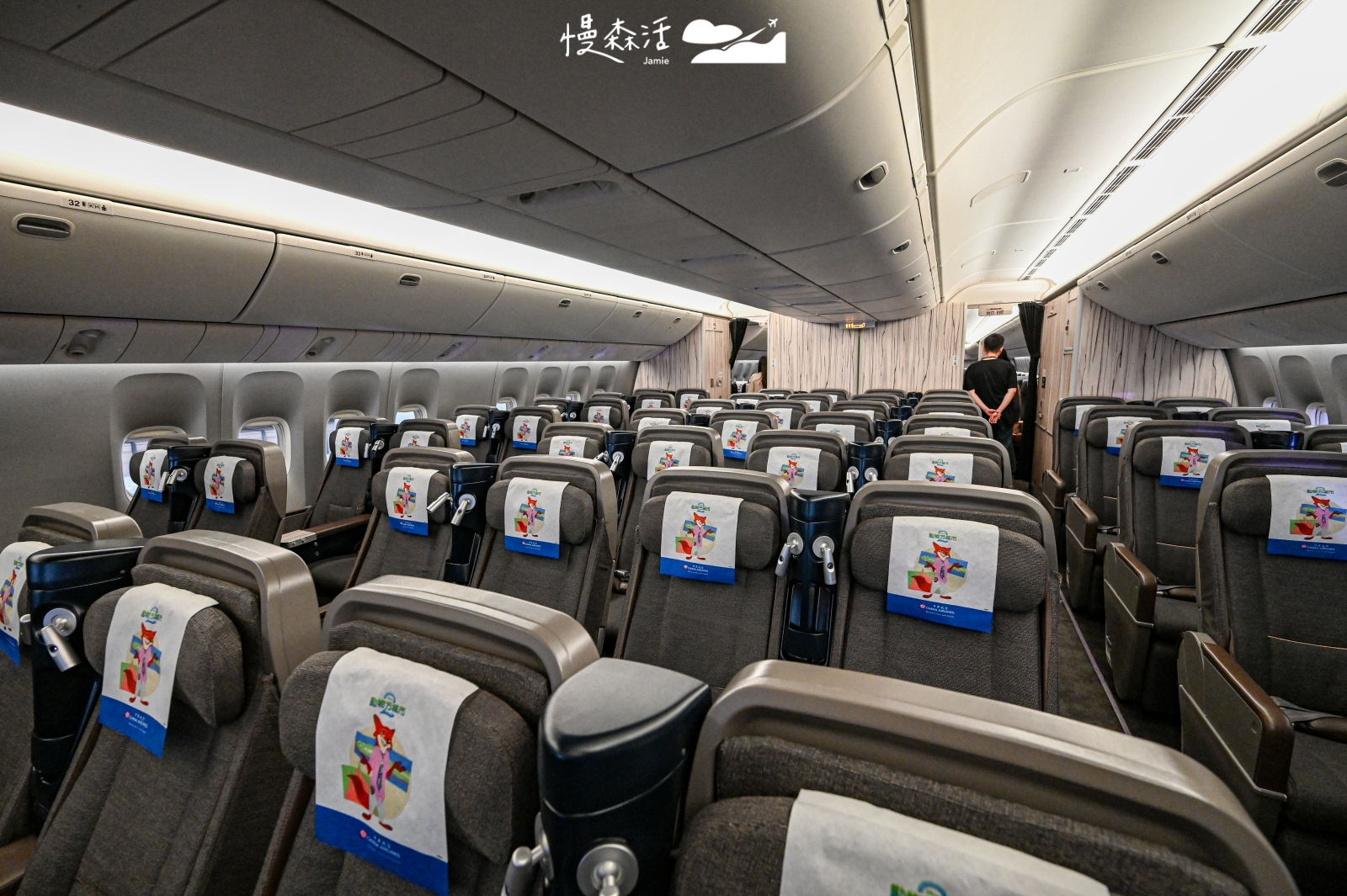 中華航空 動物方城市2 主題彩繪機 豪華經濟艙