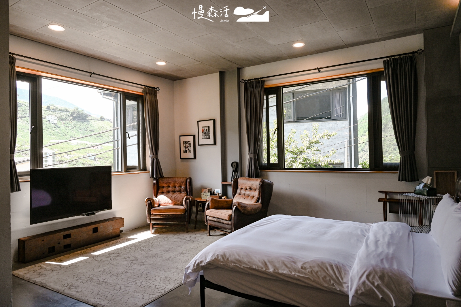 台中和平區 大梨山 環山部落 屋頂上的天空 二館套房