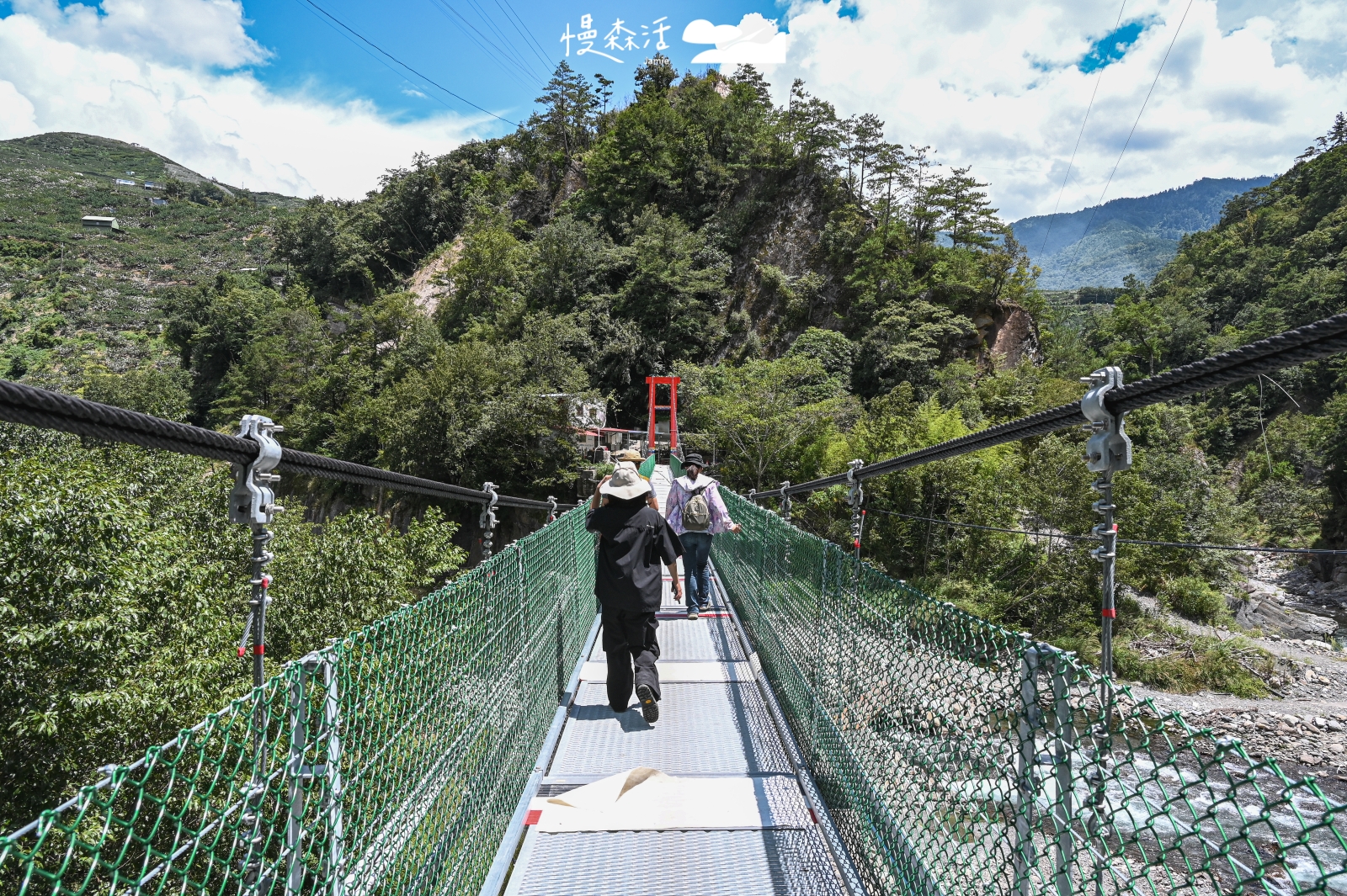台中和平區 梨山環山獵人步道 四季蘭溪吊橋