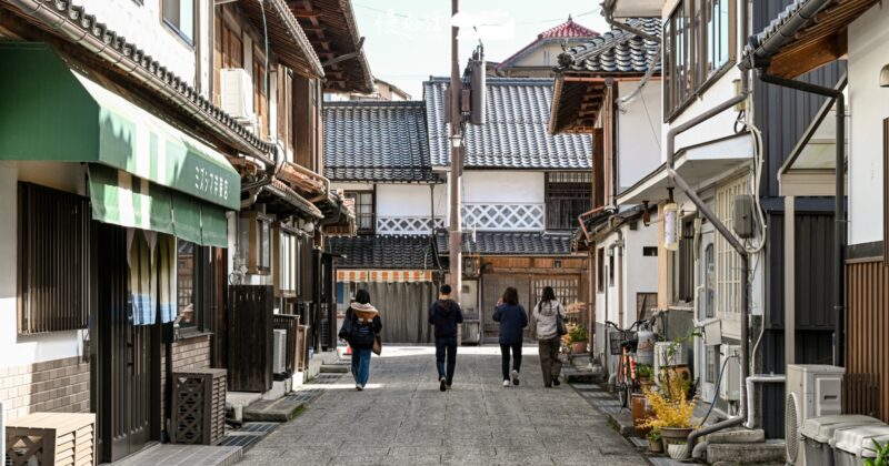 日本最美小鎮！勝山町老街保存區「暖簾老街」可愛岡山日常