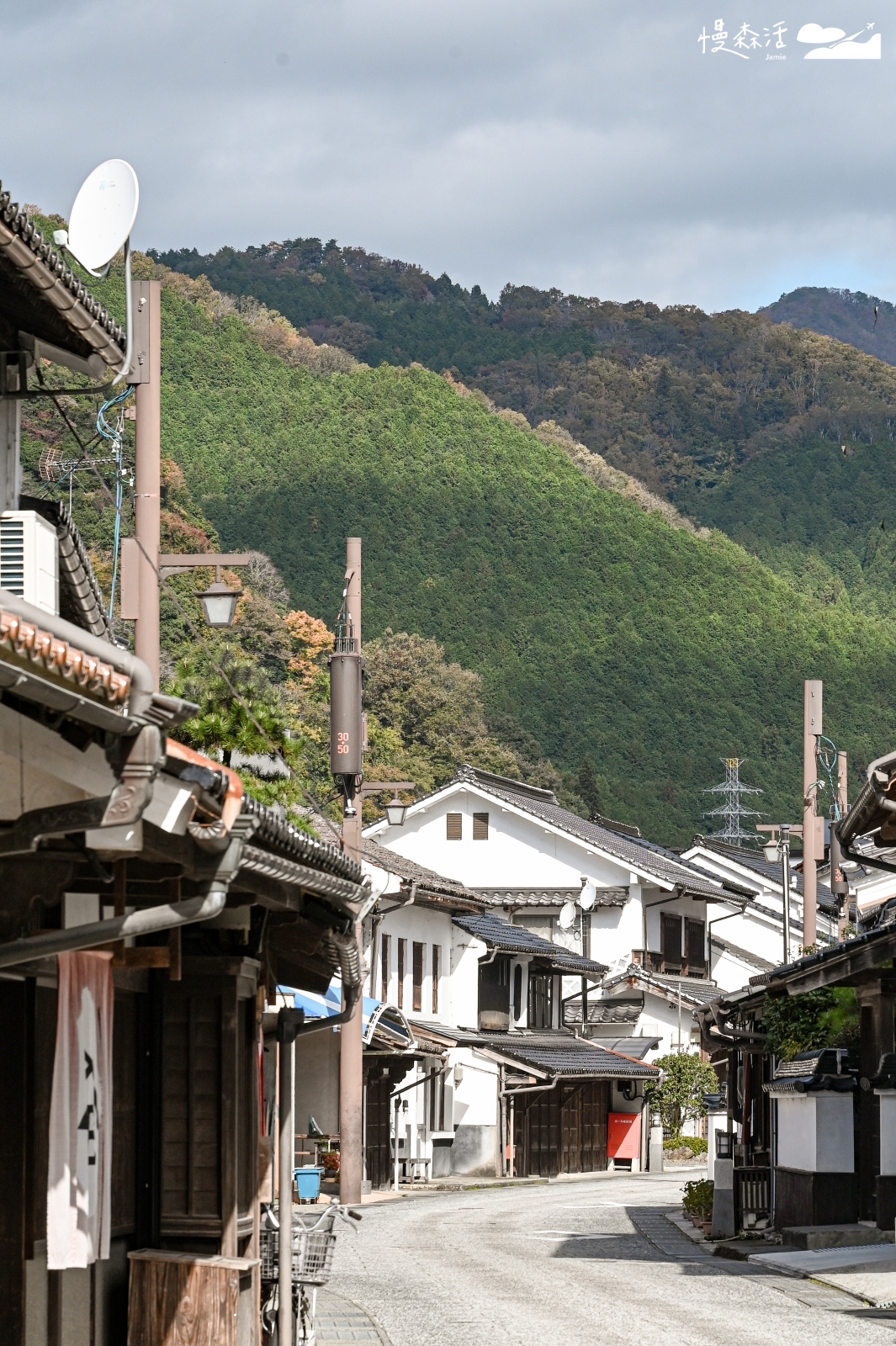 日本岡山縣真庭市 勝山町老街保存區