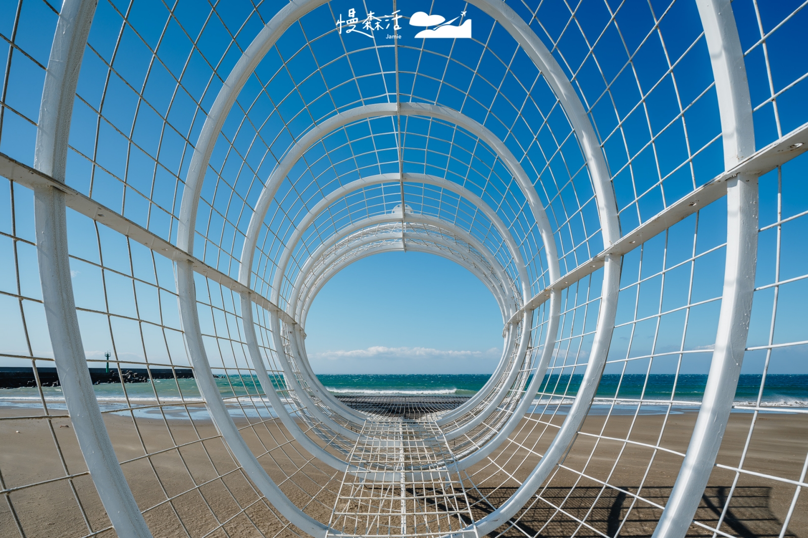 2025落山風藝術季 沙灘展區 作品風的容器