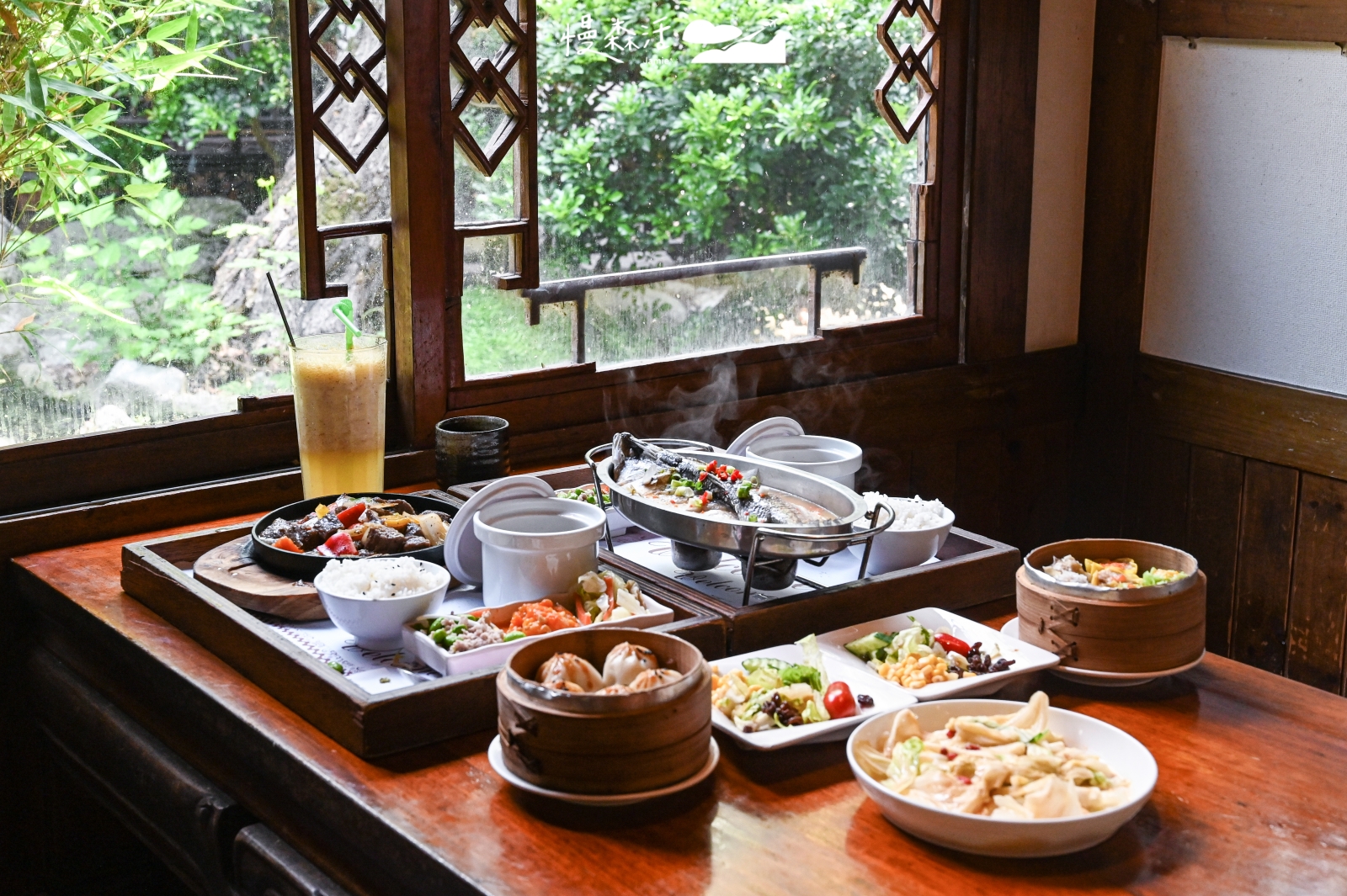 中壢美食必吃5選｜友竹居茶藝館 餐點