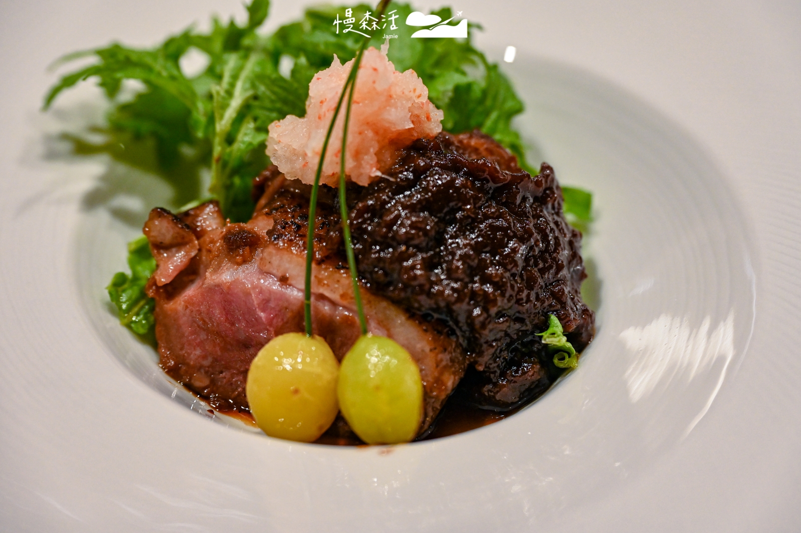 岡山縣新庄村 新庄宿 須貝邸晚餐 燒鴨料理