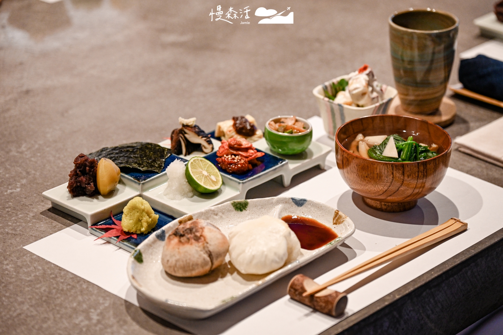 岡山縣新庄村 新庄宿 須貝邸早餐 姬之年糕