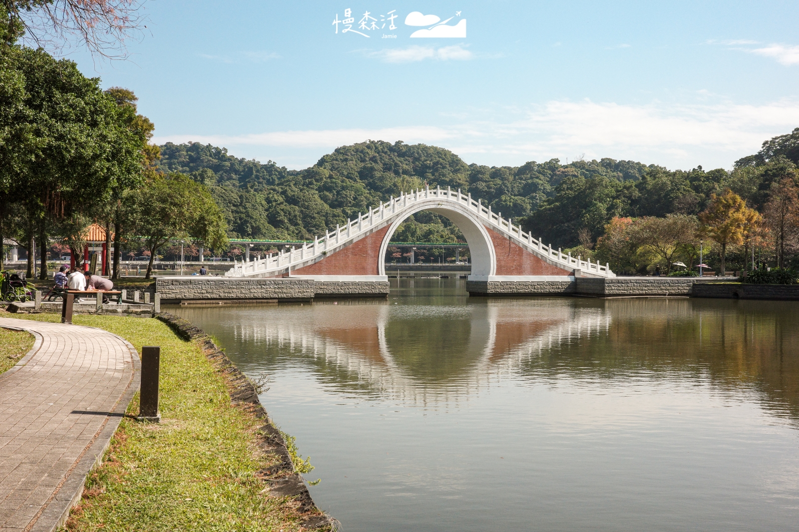 台北內湖 大湖公園錦帶橋