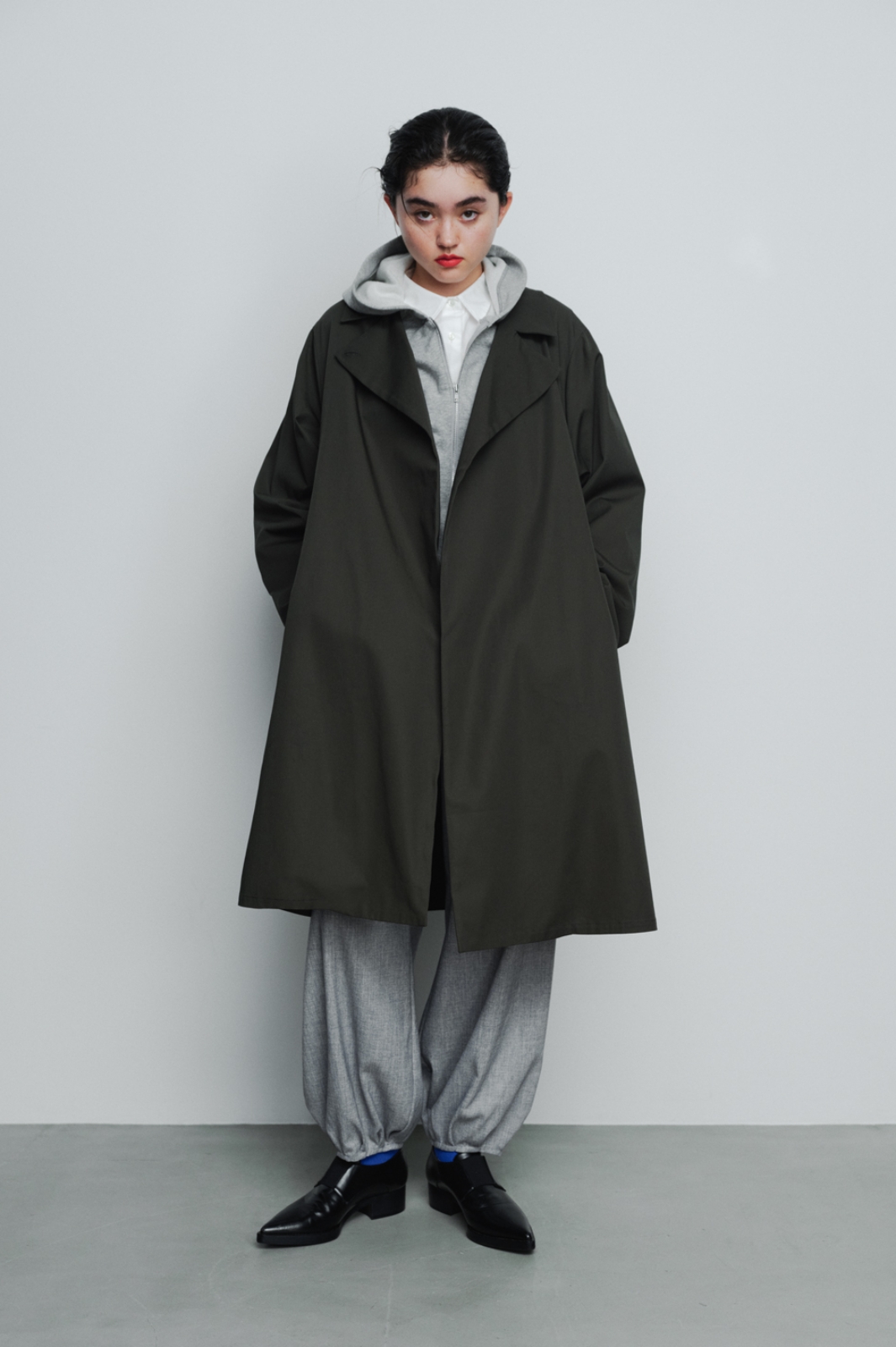 mizuiro ind Trench Like CT 長版風衣外套