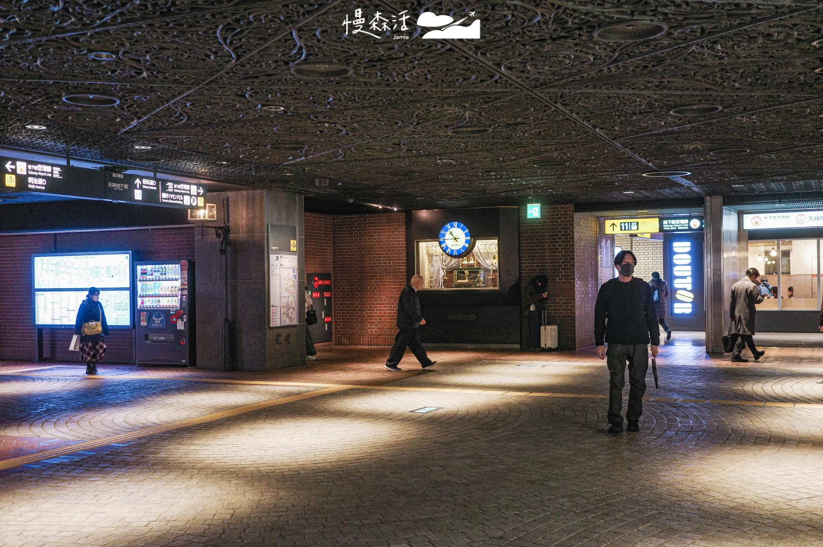 日本福岡 地鐵空港線 天神站