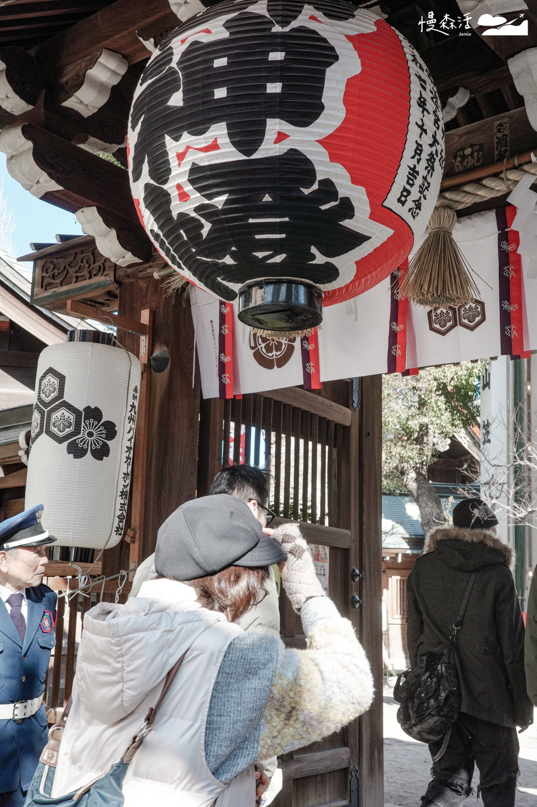 日本福岡市 博多總鎮守櫛田神社 神燈