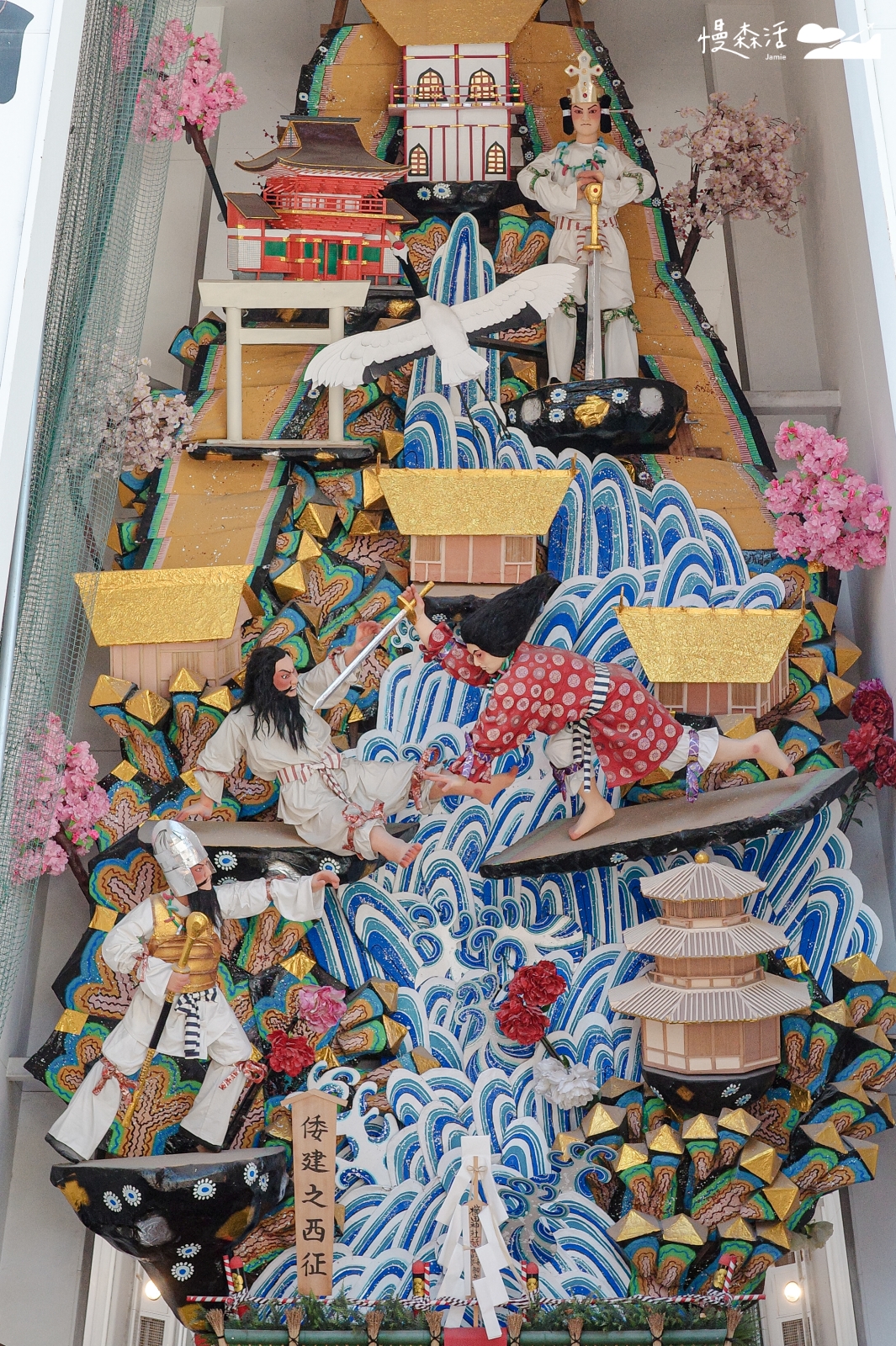 日本福岡市 博多總鎮守櫛田神社 山笠