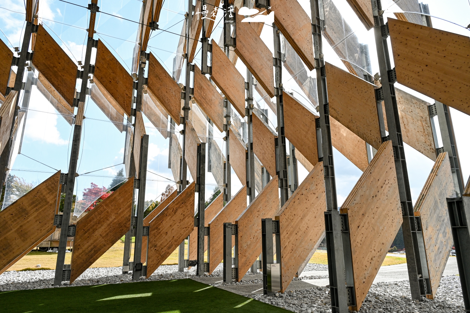 【真菰葉(建築用)】 隈研吾在岡山縣GREENable HIRUZEN，建構「風之葉」永續地標，免費入場
