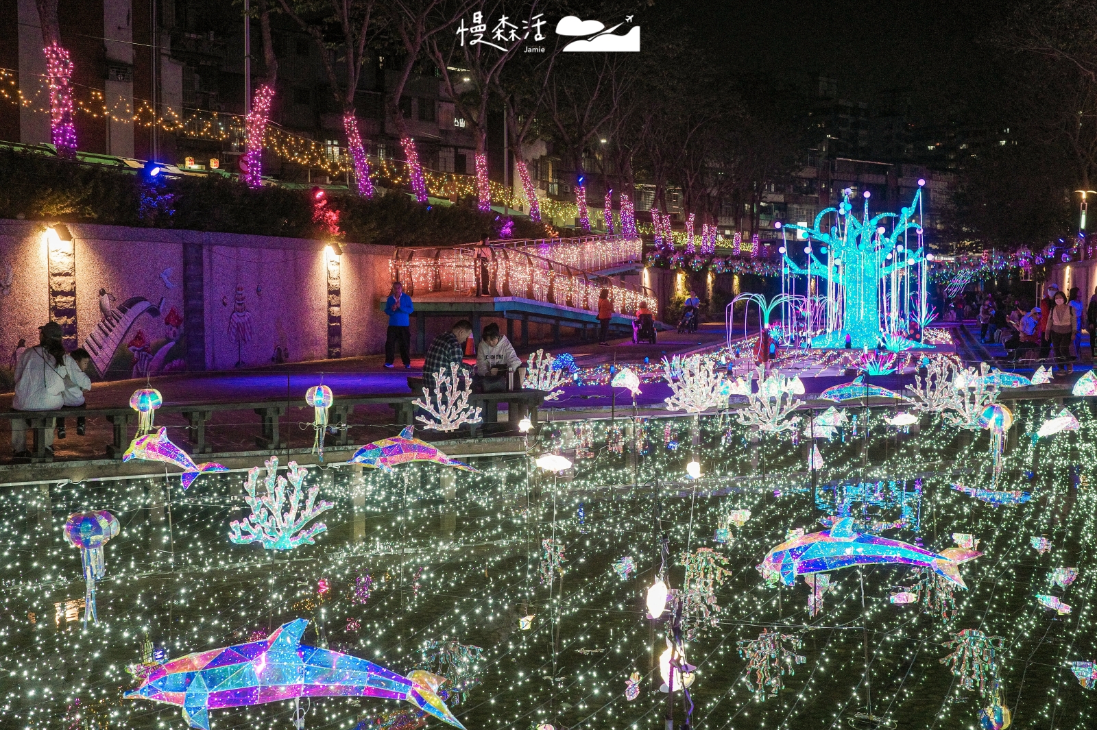 新北市新莊區 2026中港大排光雕 光之啟程