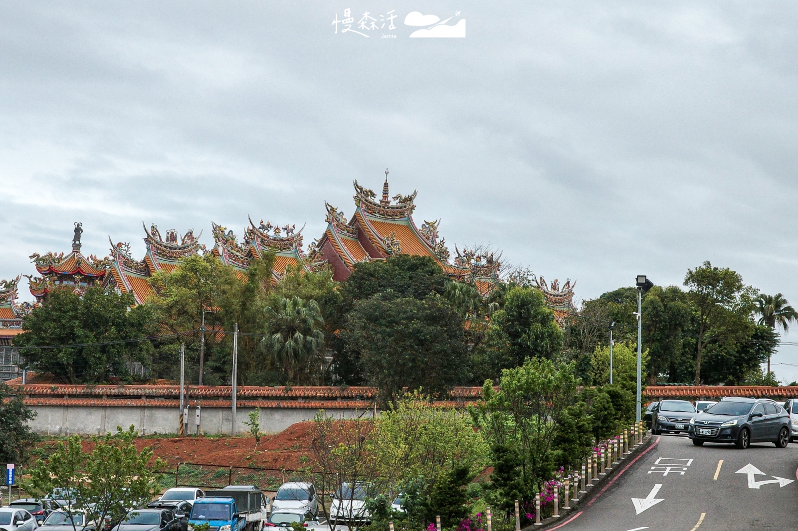 新北市林口區 竹林山觀音寺 周邊停車場