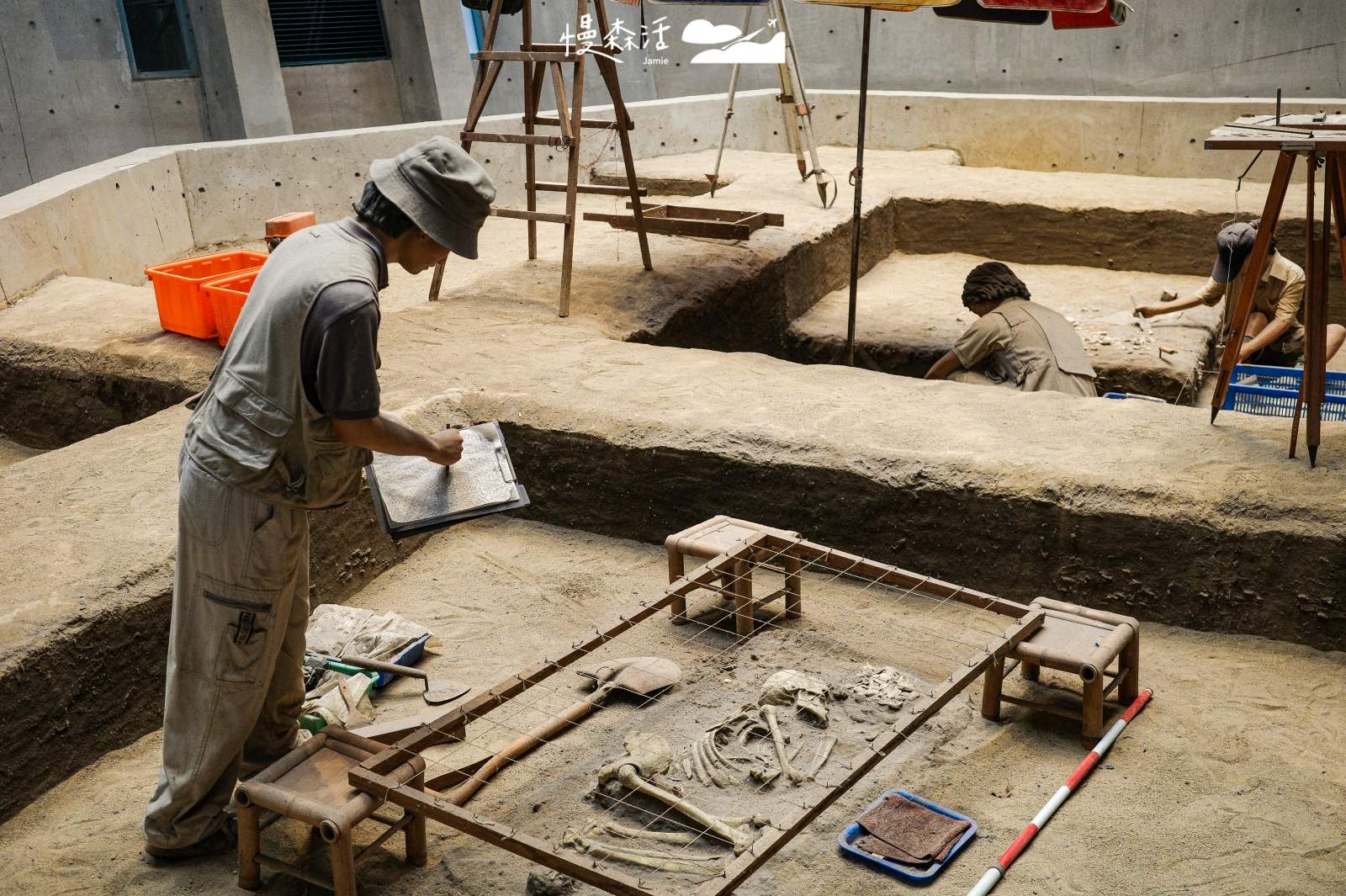 新北市八里區 十三行博物館 考古工作站