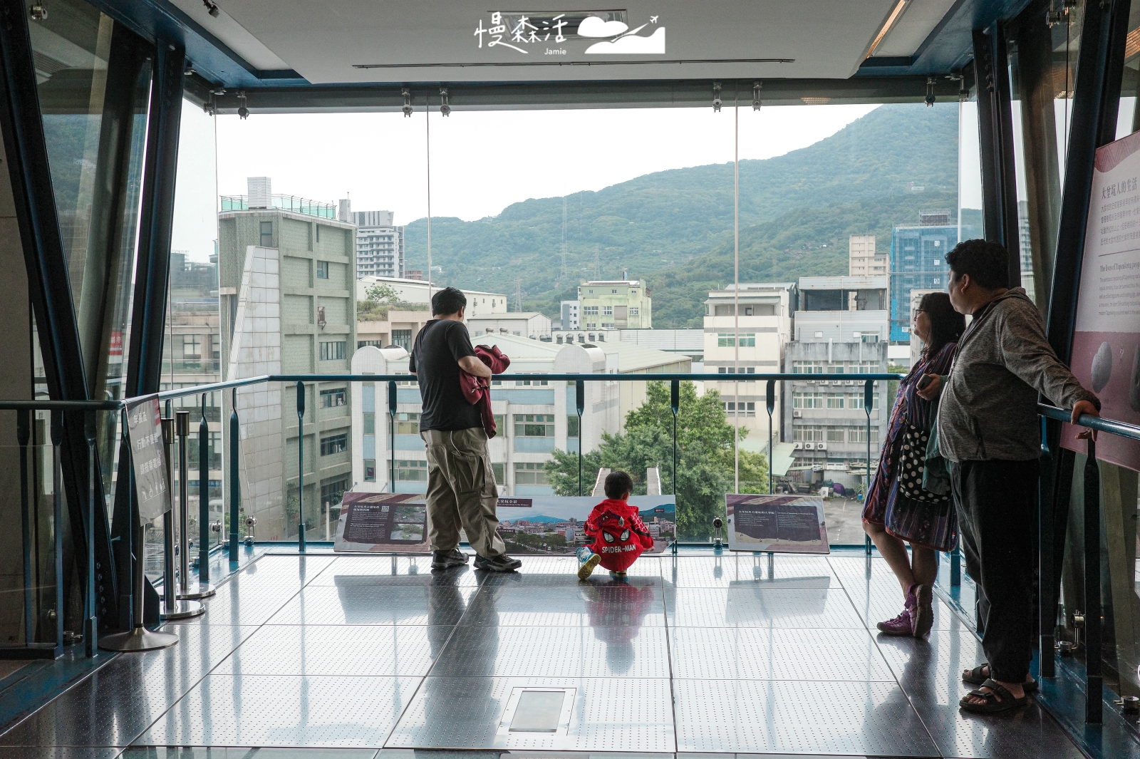 新北市八里區 十三行博物館 時光空橋