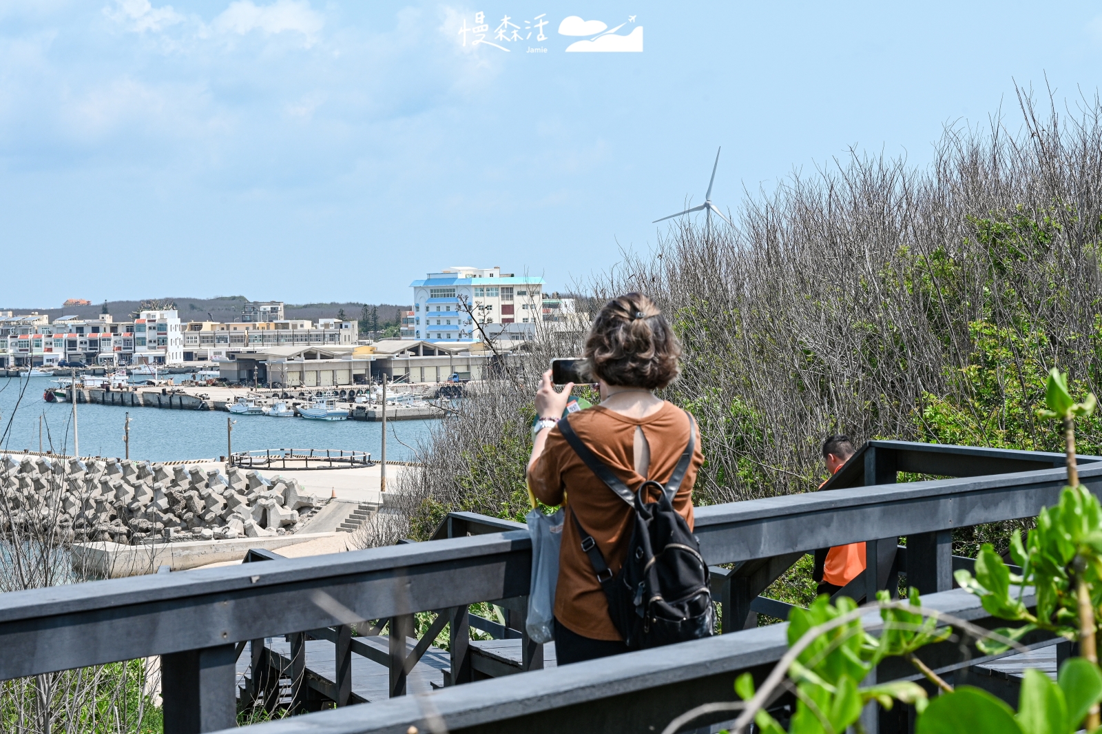 澎湖龍門閉鎖陣地 周邊木棧道