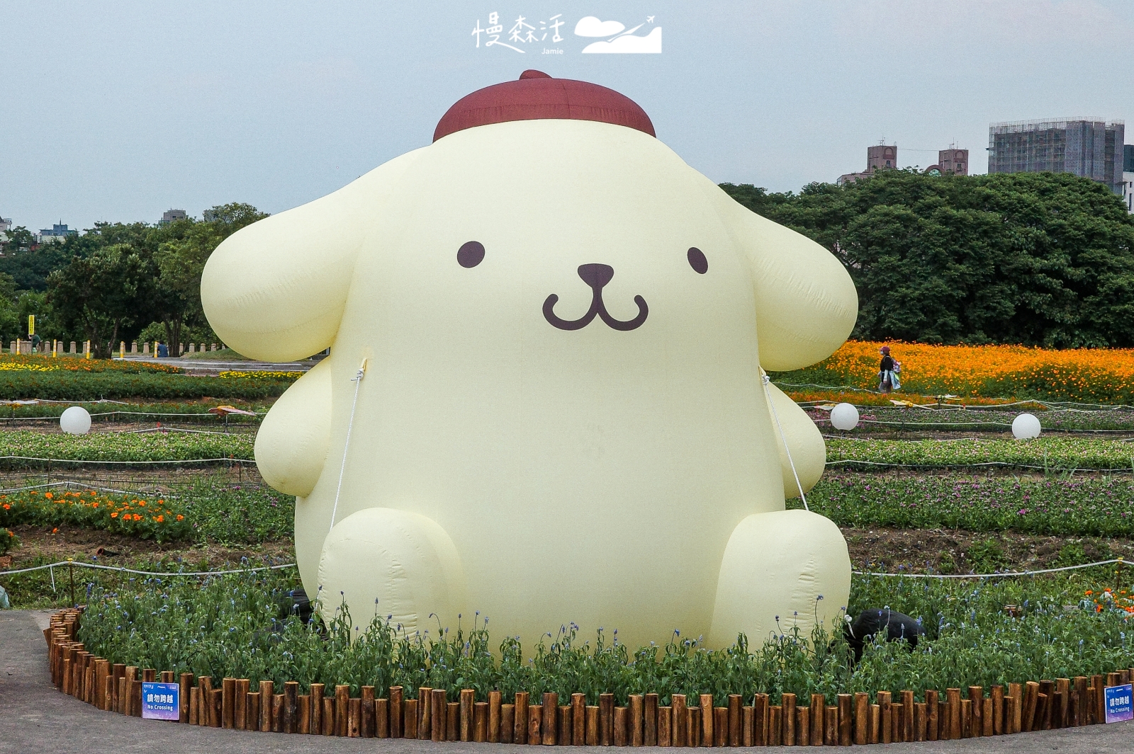新北市板橋區 板橋蝴蝶公園 2026 新北河濱蝶戀季 布丁狗裝置