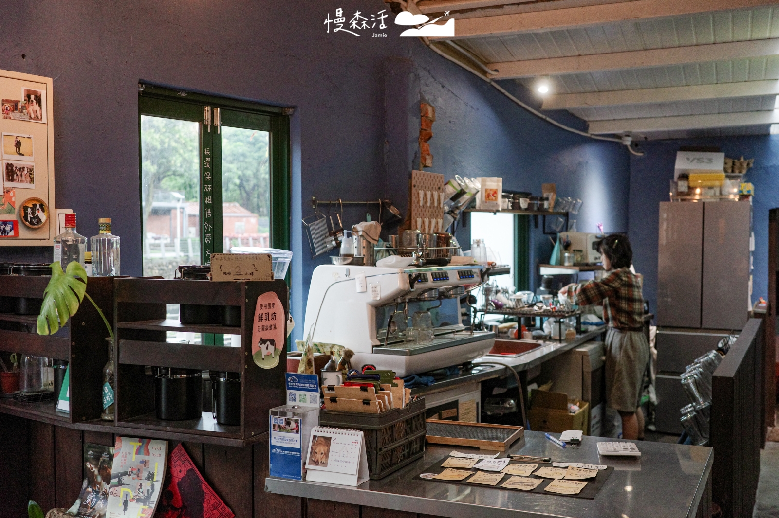 桃園市中壢區 一起野餐咖啡廳 店內點餐櫃檯