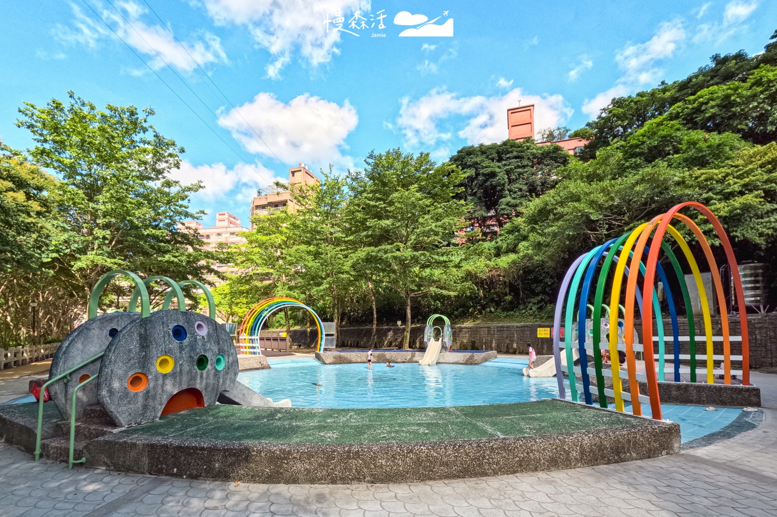 基隆市暖暖區 暖暖親水公園 戲水設施