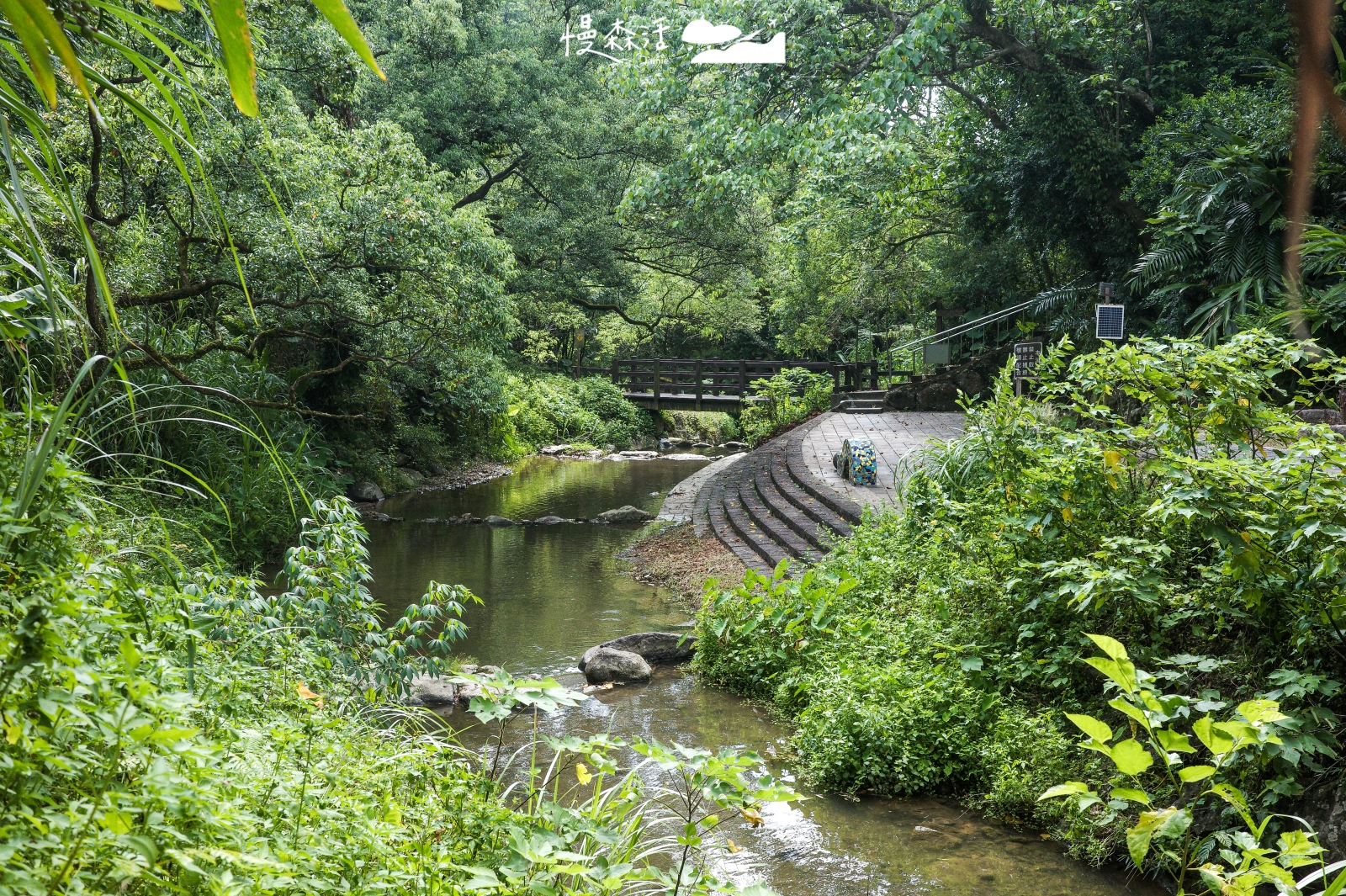 台北市文山區 小坑溪文學步道