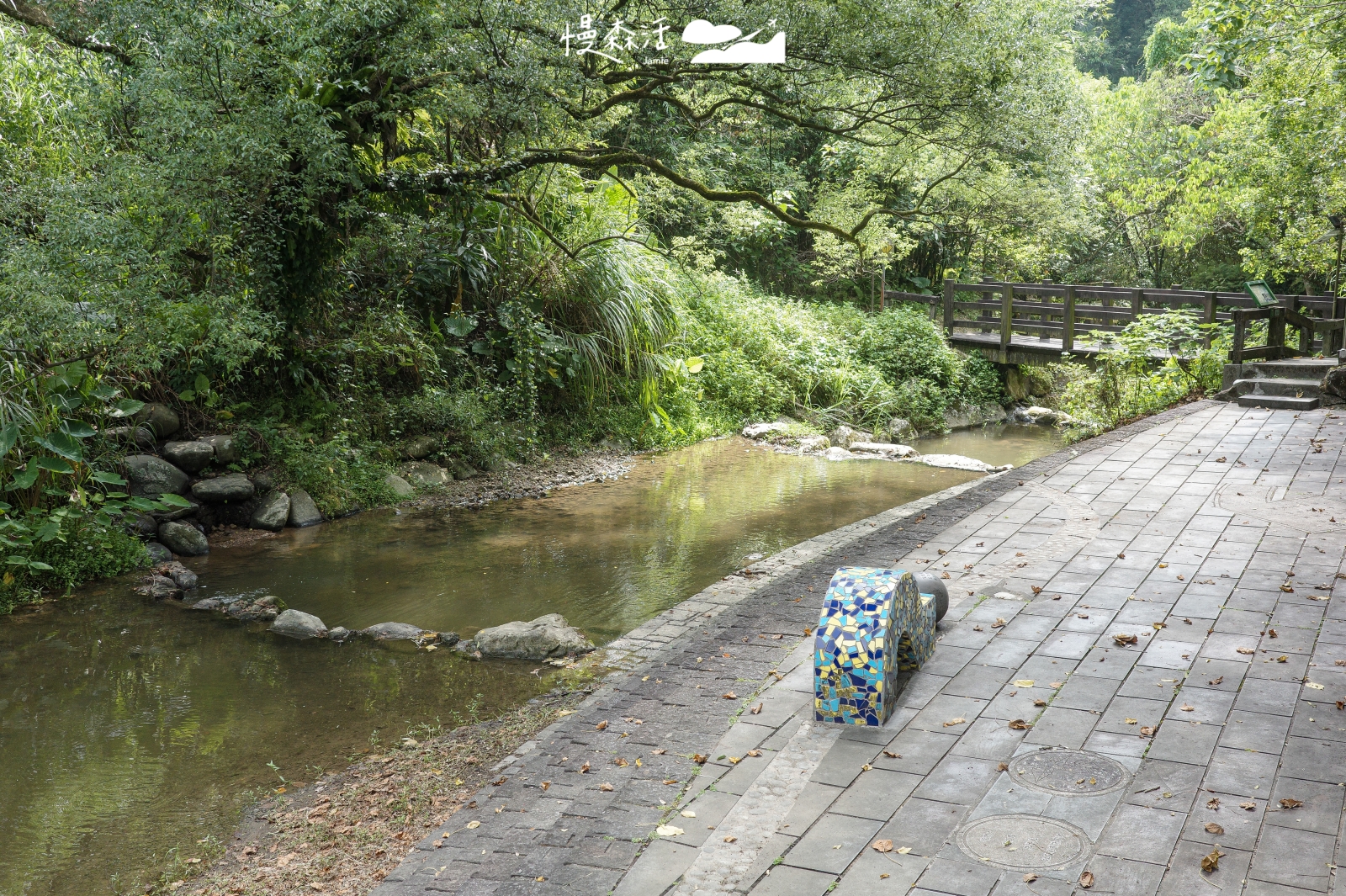 台北市文山區 小坑溪文學步道