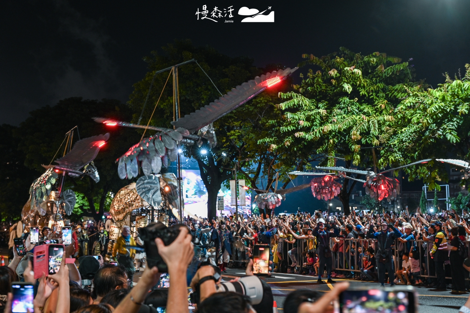 台北市士林區 大象來了遊行