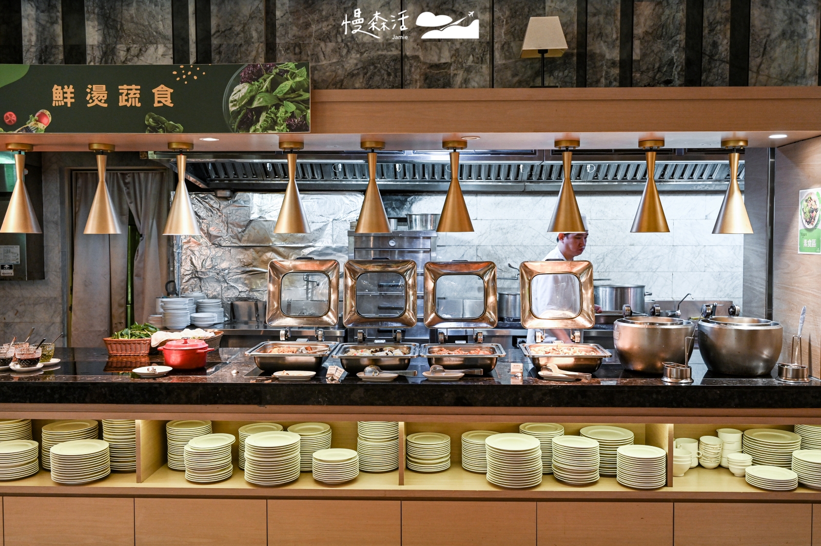宜蘭縣羅東鎮 村却國際溫泉酒店 名廚百匯 早餐自助餐 素食區