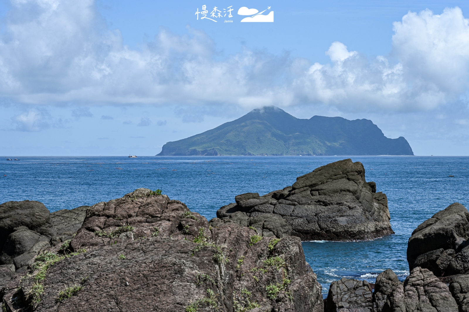 宜蘭縣頭城鎮 北關海潮公園步道 龜山島
